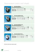 Heatresistant castors - 3