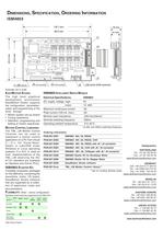 ISM4803 INTELLIGENT SERVO MODULE - 2