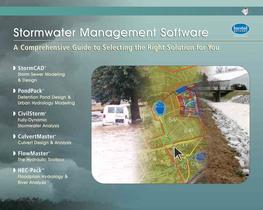 Bentley Stormwater Systems Modeling Solutions (Haestad) - 1