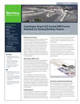 Copenhagen Airport A/S Created BIM Process Standards for Existing Building Projects - 4.46 Percent Cost Savings with 3D Modeling Applications - 1