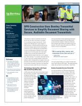 DPR Construction Uses Bentley Transmittal Services to Simplify Document Sharing with Secure, Auditable Document Transmittals - 1