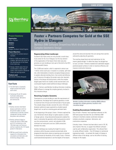 Foster + Partners Competes for Gold at the SSE Hydro in Glasgow