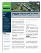 Ineco Design Complex Birmingham Delta Junction for HS2 Rail Project Using Bentley Software - 1