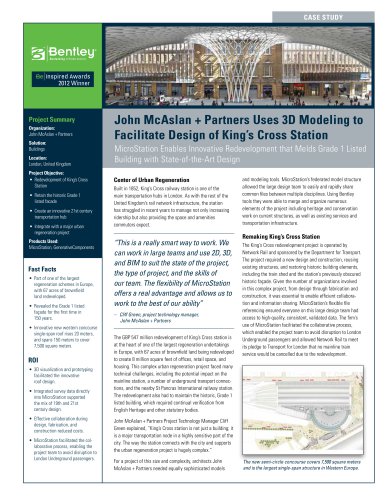 John McAslan + Partners Uses 3D Modeling to Facilitate Design of King?s Cross Station