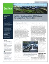Leighton Asia Adopts Civil BIM Platform for Longest Sea-Crossing Span-1