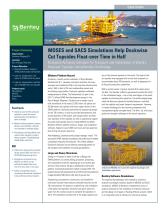 MOSES and SACS Simulations Help Dockwise Cut Topsides Float-over Time in Half - 1