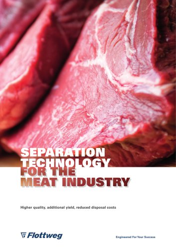 Separation Technology for the meat industry