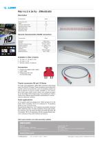 Broadcast Patch panel 1U-2