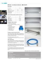 Broadcast Patch panel 2U-2