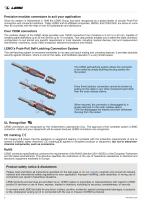 high voltage single contact connectors Y, s, e and 05 series-2