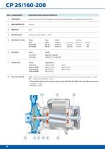 CP up to 11 kW  Centrifugal pumps - 7