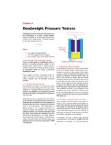 Ametek Precision Deadweight Pressure Measurement - 6