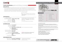 Crystal Pressure Fittings - 1