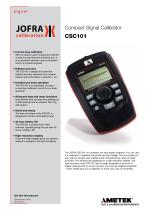 CSC101 - Signal Calibrator - 1