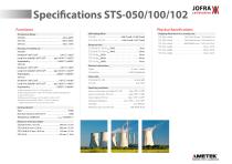 DTI-1000 and STS-100 reference sensors - 7