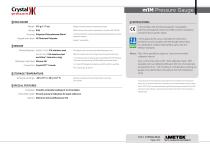 m1m Data Sheet - 2