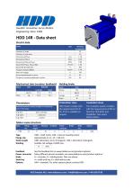 HDD 14R - Data sheet-1