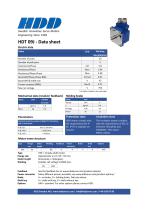 HDT 09J - Data sheet-1