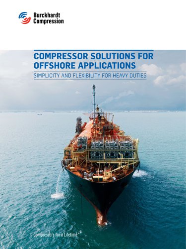 Compressor Solutions for Offshore Applications