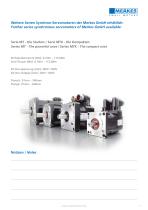 Synchronous Servomotors Series MN - The Allrounder - 7