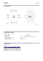 CXA2984GC  SP4T ANT SW-3