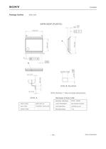 Optical Communication Receiver IC CXA3668N-16