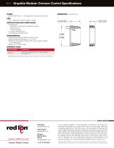 Crimson Control Graphite Module Data Sheet - 2