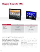 HMI Operator Interfaces Rugged Graphite ®  & G3 HMIs - 8