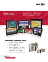 HMI Solutions - Graphite and G3 Series of Advanced Operator Panels - 1