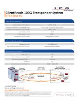 ClientReach 100G Transponder System OTS-100x2-1U-2