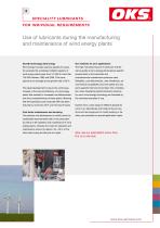 OKS Speciality Lubricants  examples of use for wind energy plants-3