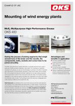 OKS Speciality Lubricants  examples of use for wind energy plants-5