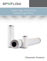 Super High Efficiency Coalescing Filter Elements-1