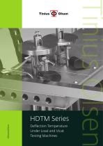 HDTM Series - Deflection Temperature Under Load and Vicat Testing Machines from Tinius Olsen