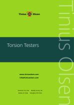 Torsion Testers from Tinius Olsen - 5