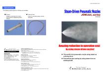 Steam driven pneumatic JOKIJet®-1