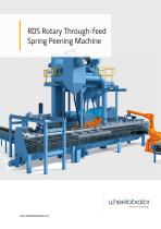 Wheelabrator RDS Rotary Through-feed Spring Peening Machine - 1