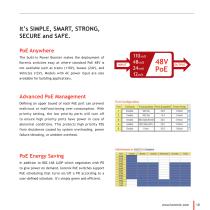 2015 Industrial PoE Switch Brochure - 11