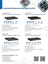 Korenix Industrial Ethernet Switch one-page Flyer - 2