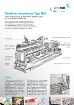 Ring-layer mix-pelletizer Type RMG - 1