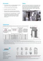 Vertical single-shaft mixer Type VM - 2