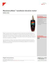 Machine Monitoring Vibration Meter - Machinerymate™ - Wilcoxon Sensing 