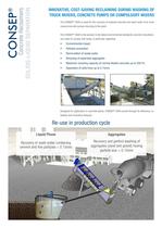 Concrete Reclaimers CONSEP Brochure - 2