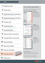 Catalogue 2011/2012 Pitched roofing and cladding - 2