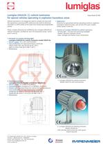 ATEX：Lumiglas Visulex驾驶灯具模型USL 07-EX