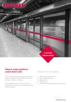 Platform screen doors flyer - 1