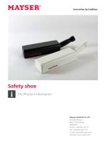 Safety shoe - 1