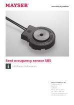 Seat occupancy Sensor SBS - 1