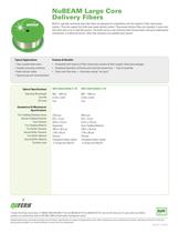 NuBEAM Large Core Delivery Fiber - 1