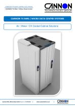 CANNON T4 MINI / MICRO DATA CENTRE SYSTEMS